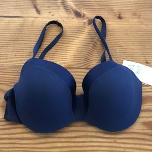 NWT Chantelle 32DD navy bra